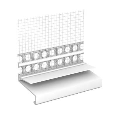 Sto-Übergangsprofil Keramik ( Edelstahl = 10x 2,50 outlets lfm )